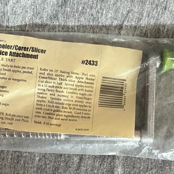 Pampered Chef Apple Peeler Thick Slice Attachment #2433 - Picture 4 of 8